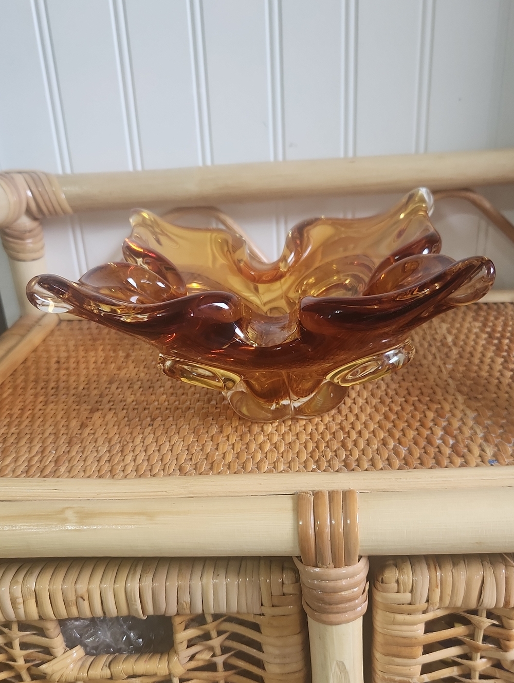 Beautiful Chalet Glass Dish